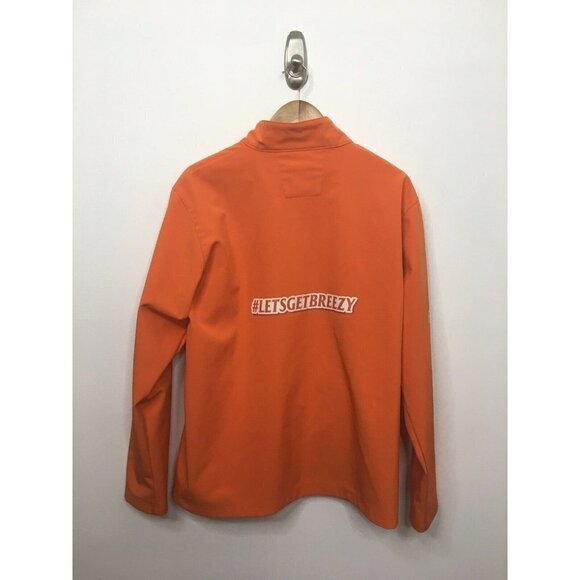 Bacardi Breezer 90’s Neon Themed Orange L Jacket - Picture 2 of 10